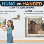 hung vs hanged
