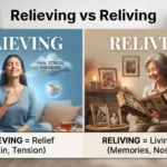 relieving vs reliving