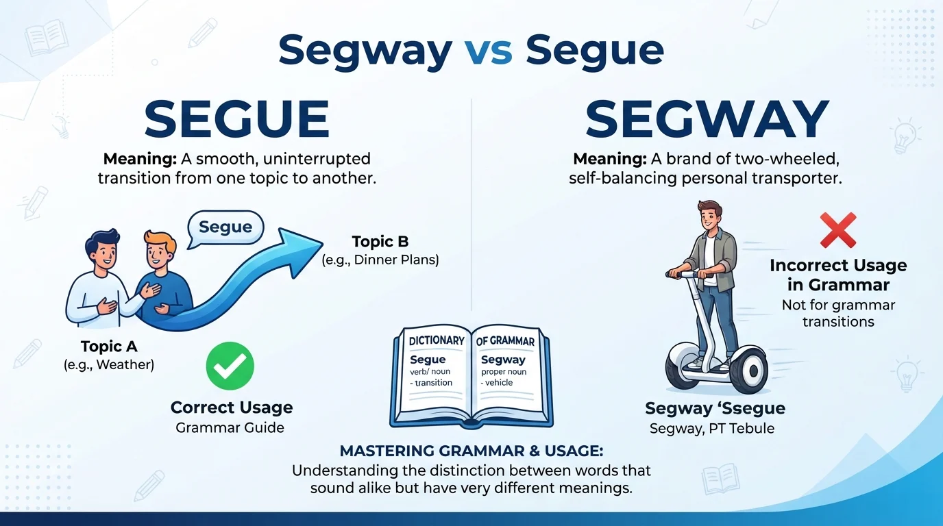 segway vs segue